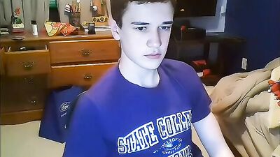 Ginger State College Student of Iowa (Cum shot undetermined) - AI Enhanced, Amature Redhead Webcam Cocks