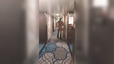 Gay Cruise POV Bareback BJs in Public