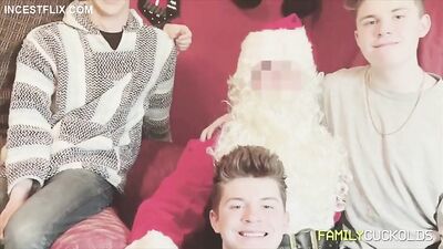 Dark Wedding: Silas Brooks and Drake Von in a Hot Bi-Sexual Action with Their Stepson