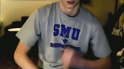 GBT SMU Collage Student Taking the AI Examination, a Brilliant Brunette Makes a Cum Shot in Her Solo Webcam Show