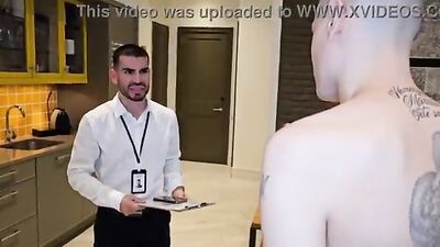 Bald, tatted and hard! Latino frat boys sucking dick on webcam