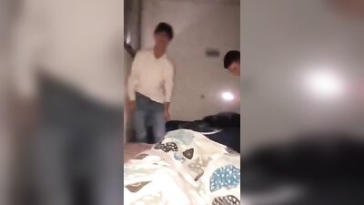 Crazy College Roommates! Two Best Friends Share a Room, Dirty Deeds & Big Cumshots!