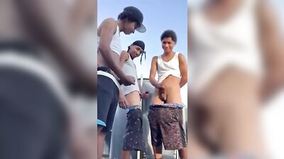 Water Tower Waterspouts: Best Friends Masturbate in Front of One Another