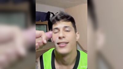 Mouthful of Cream: The Twink Shooting Cum