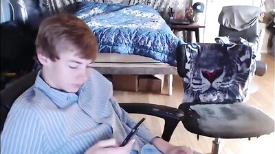 Three Charming Smooth Twinks Mixed with a Huge Cock