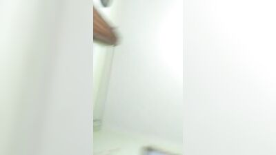 Young Exhibitionist Pleasures Himself in Front of the Camera