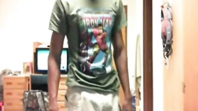 Uncut ebony penis streaming live online!