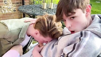 Big Muscle Boys in Action, Cum and Handjob Scenes on the Streets