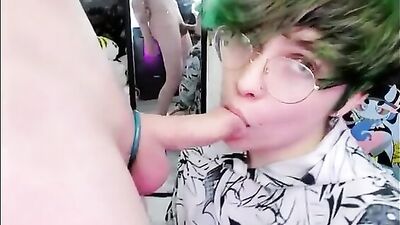 Academic Nerds: A First-Timers Blowjob Adventure