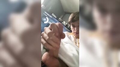 Young Gay Model Loves to Play with His Hands and Cums Hard on Camera