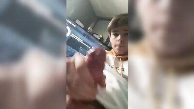 Young Gay Model Loves to Play with His Hands and Cums Hard on Camera