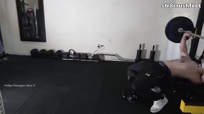 Foot Fetish Fun with Latino Str8 Crush Feet