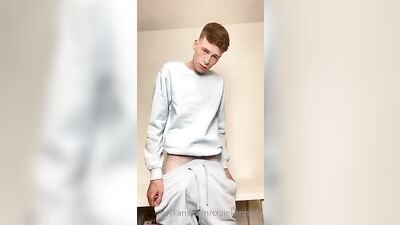 Evans Hands-on Frat Toss with a Monster Cock