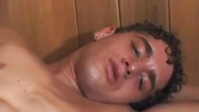 Gay Sauna Fucking in the Steam Room with Young Studs, Uncut Cock Sucking and Swallowing Action