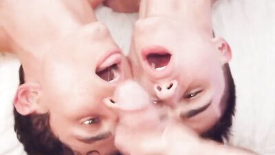 #Three guys loving a group threesome - 529