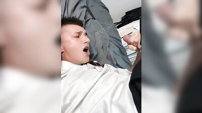 Facetime Fellatio and Solo Hand Job - Action Amateur Cum Shots