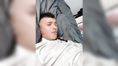 Facetime Fellatio and Solo Hand Job - Action Amateur Cum Shots