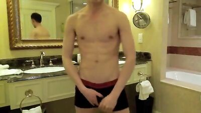 Hands On, Guns Out - A Twink Solo Cumshot Adventure!