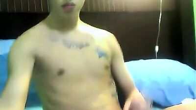 Young and Inked: AI Assisted Gay Tug of War - Self-Shooting Amateurs on Cam