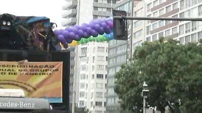 Rio Gay Pride - Bareback Cum Shots and Latin Twink Handjobs