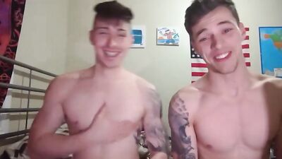 Young and Curious: Bisexual Amateurs Kissing on a Cam Show!