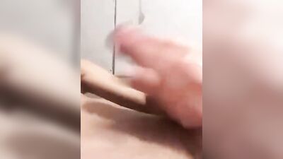 Explosive Ejaculation of a Handsome Young Man in an Intimate Close-up Shot, with the Addition of Voyeuristic Elements and Amateur Flair