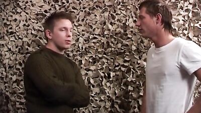 Gay Military Crew Gets Dirty With Raw Man-on-Man Action In A Secret Encampment