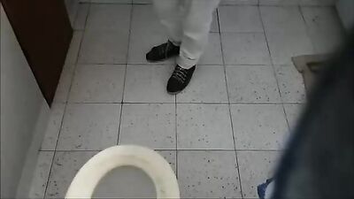 Barebacking in Restrooms - A Sizzling Young Public Sexcapade