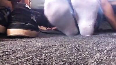 Sexy Men Taking Off My Sweat-Stained Footwear