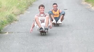 Hot Muscular Twinks Get Fucked in the Park - Cumshots & Assplay