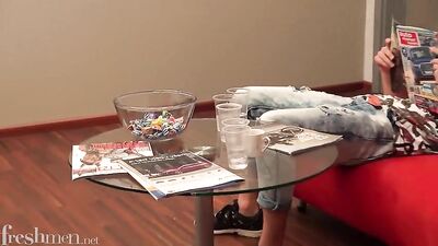 Mouthwatering Jizz in the Ass from a Hot Boy on Gay Tube, with Bareback and Cum Shot Action