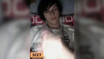 Straight SCC JERK-OFF! - Young Amateur Cum Shot Solo Boy