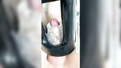 Milking Machine Compilation of Amateur Cum Shots and Fetish Solos on Web-Cam