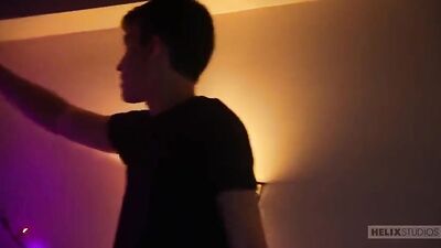 Passionate gay boys in a wild webcam sex show, bareback flip flops and hot action!