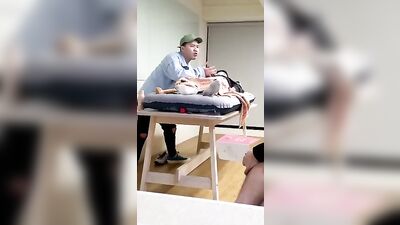 Public Sexual Encounter in the Park - Blowjob Lessons from an Asian Man Caught on Hidd*en Cam!