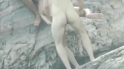 Beach Bods: Nude Men Fucking in Public