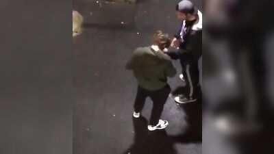 Straight boys get caught jerking off in public