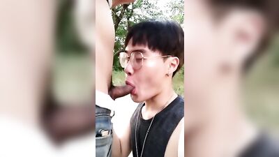 Bareback Thai Twink Boys in the Park: Action-Packed Public Sex Fun!