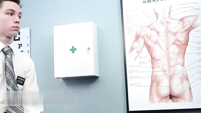 Medical Twink Examination with Dildos