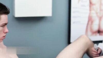 Medical Twink Examination with Dildos