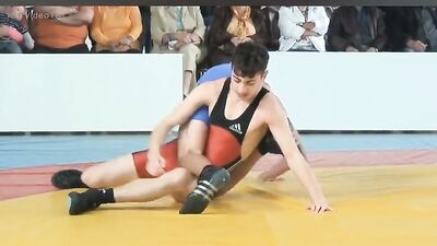 Battle of the Lycra-Clad Straight Boiz - Action-Packed Wrestling Fetish