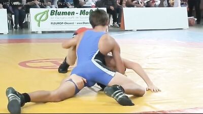 Battle of the Lycra-Clad Straight Boiz - Action-Packed Wrestling Fetish