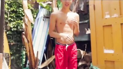 Young Asian Twink Gets Fucked in the Parking Lot