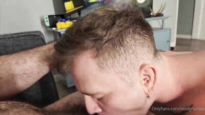 Hairy Hunk Top On Twink