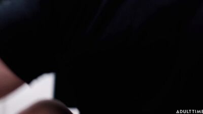 Hot Femboy Fucks With His Bearded Lover At Couch