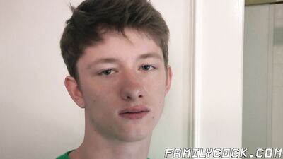 Inked Doctor Makes Young Stepson Cum Hard After Breeding