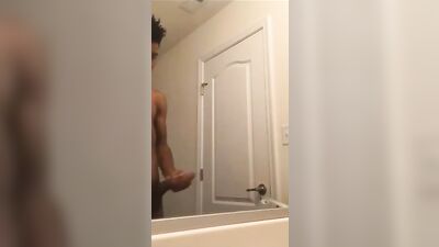 Black Twink Cumload: Amateur Web-Cam Cumshots Delight