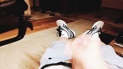 Big Load From Sexy Uncut Twink's Cock