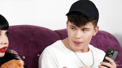 Horny Inked Tranny Wants Her Bff's Boyfriend Dick