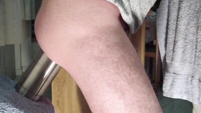 Real Steel - Hard Anal Work With Hard Dildo